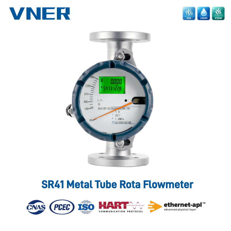 Rotametr z rurką metalową serii SR41